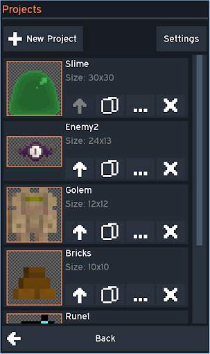 Novix Pixel Editor screenshot 4