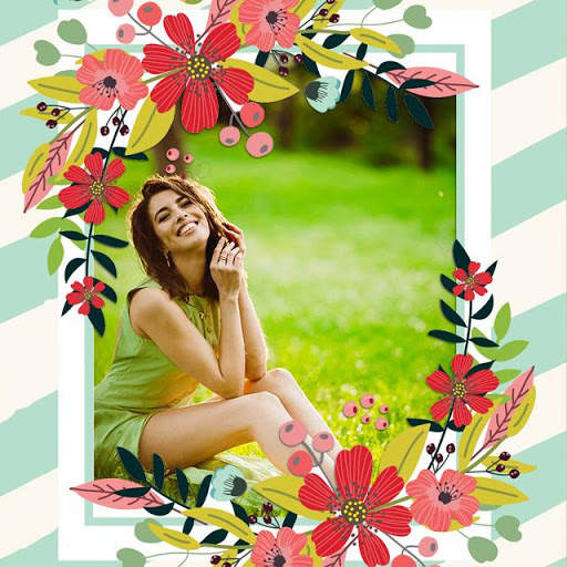 Flower Photo Frames 1 تصوير الشاشة