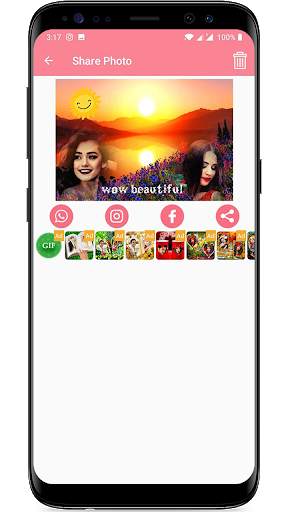 Sunrise Dual Photo Frames screenshot 6