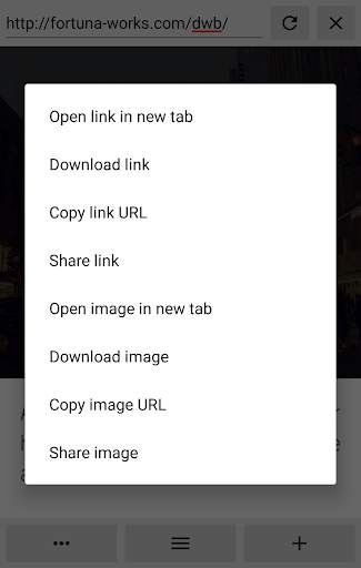 dwb : Daily Web Browser screenshot 5
