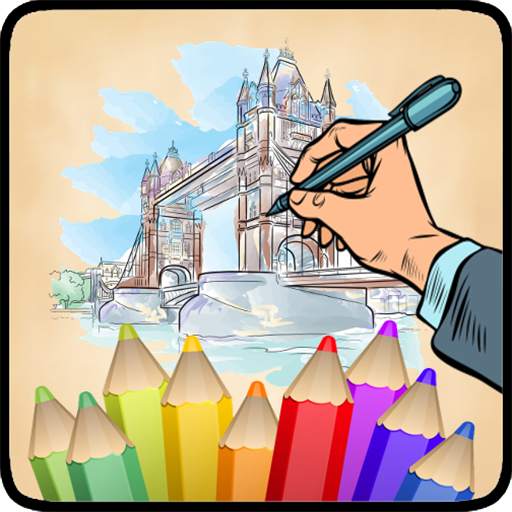 Coloring Travels screenshot 1