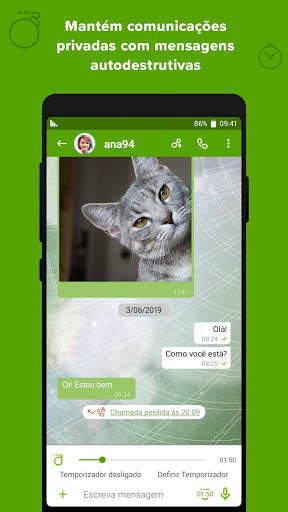 Crypviser Secure Messenger screenshot 2