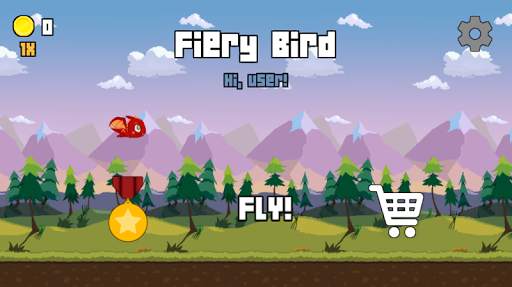 Fiery Bird स्क्रीनशॉट 1