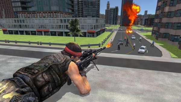 Traffic Counter Attack Sniper Action Shooter 3D screenshot 5