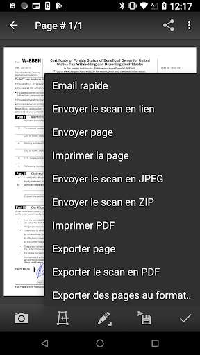 Mobile Doc Scanner (MDScan)   OCR screenshot 5