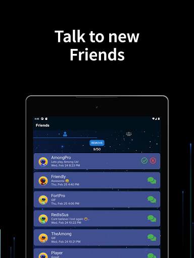 AmongFriends - Friends for Among Us Chat screenshot 15