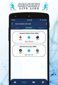 Fast Cricket Live Line screenshot 4