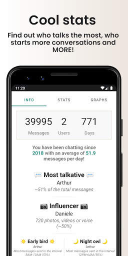 Chat Analyzer for WhatsApp screenshot 3