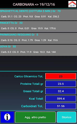 Indice & Carico Glicemico Lite screenshot 20