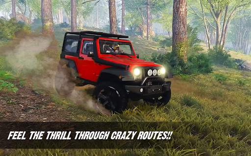 Offroad jeep driving Games Sim screenshot 1