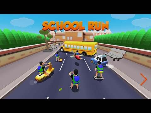 School Run 3D - Endless running game screenshot 1