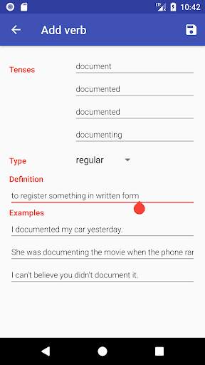 English Verbs screenshot 8
