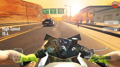 Real 3D Moto – モトバイクレーシング|トラフィックライダー screenshot 1