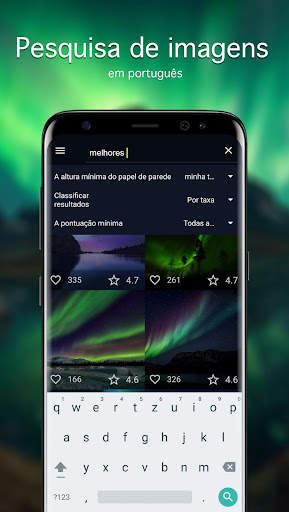 Papel de parede luzes do norte screenshot 2