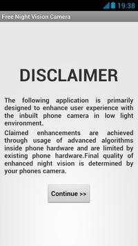 Free Night Vision Camera 1 تصوير الشاشة