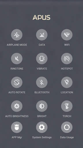 Basic Fabric APUS Launcher theme screenshot 3