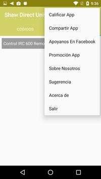 Code Remote For Shaw Direct screenshot 4