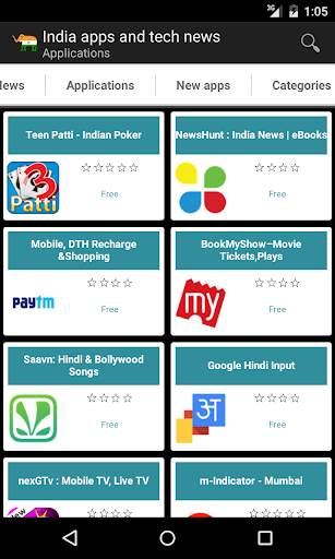 India apps and tgames screenshot 1