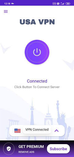USA VPN Proxy - A Fast, Sercure & Free VPN Master screenshot 1