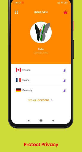 VPN INDIA - Free VPN Super unlimited proxy Hotspot screenshot 3