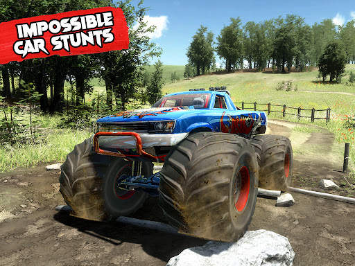 Crazy Car Racing: Car Stunts screenshot 2