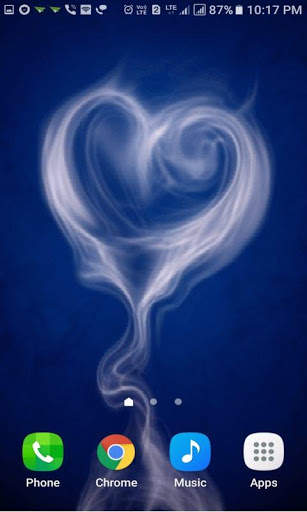 Steam Heart Live Wallpaper screenshot 2