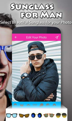Man Sunglass Photo Editor screenshot 5