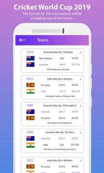 Cricket World Cup 2019 screenshot 4