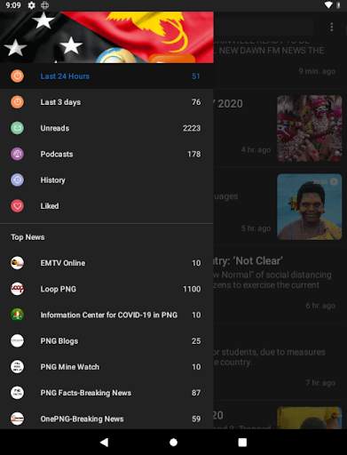 PNG News Feeds screenshot 1