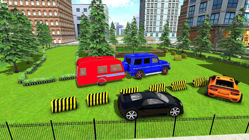 Camper Van Parking Trailer Cruiser Car Driving screenshot 10