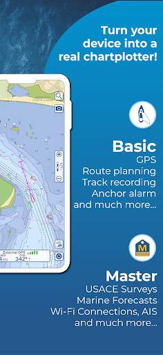 Aqua Map - Mobile Chartplotter screenshot 1