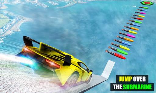 Mega Ramp car Impossible Jump screenshot 6