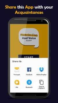 Flash en aplaudir y Voz screenshot 3