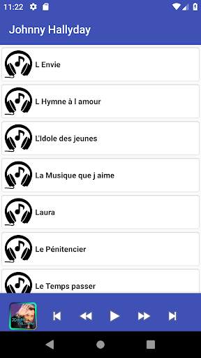 Johnny Hallyday Chanson 2019 screenshot 3