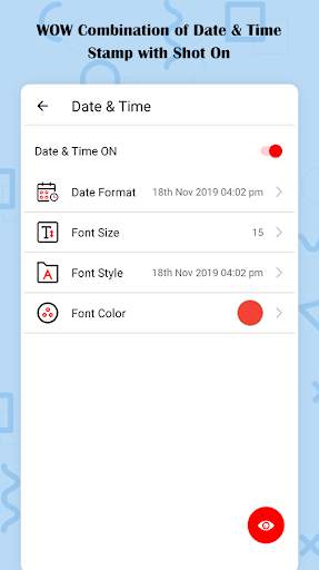 ShotOn Stamp Camera: Auto Add Shot On Photos screenshot 7