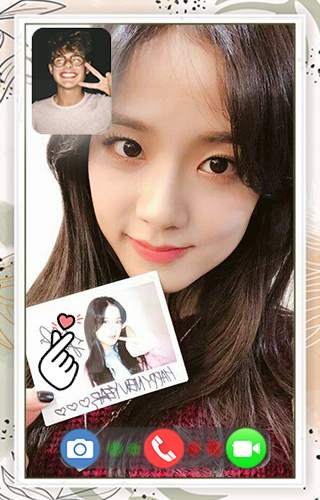 Jisoo Video Call Blackpink- Video Call Simulation screenshot 6