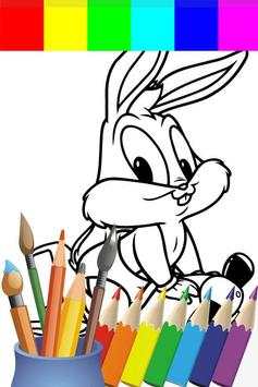 Coloring Bunny Games Paint screenshot 3