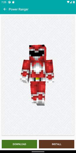 Superhero Rangers Skins for Minecraft screenshot 3