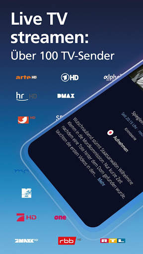 o2 TV powered by waipu.tv – Live TV Streaming screenshot 1