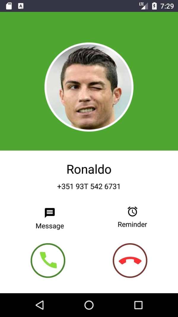 Call from Ronaldo Simulation screenshot 7