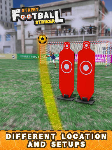 Street Football Striker Real Soccer Free Kick Game screenshot 7