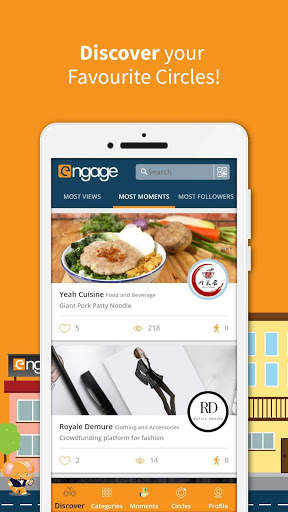 Engage screenshot 1