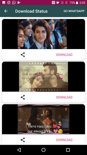 Video Status saver for Whats screenshot 1