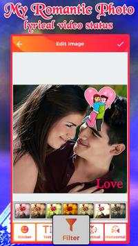 My Romantic Photo Lyrical Video Status screenshot 4