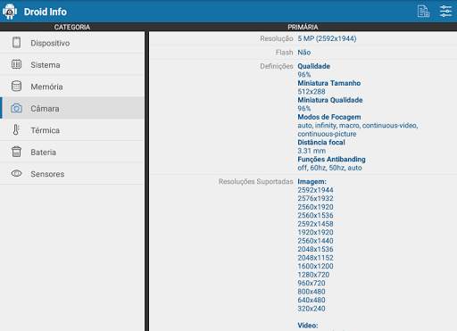 Droid Hardware Info screenshot 11