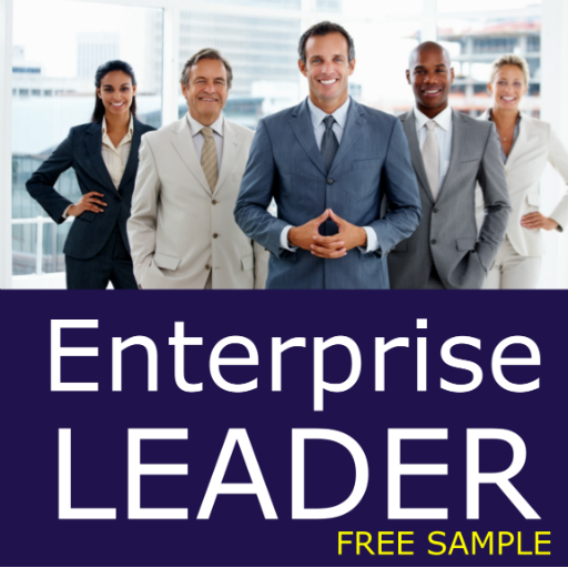 Enterprise LEADER: Sample icon