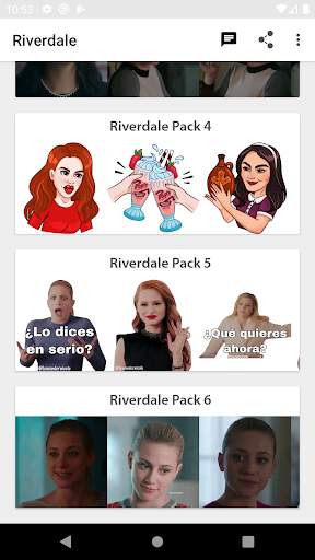 Archie Stickers Serie TV for WastickerApps screenshot 1