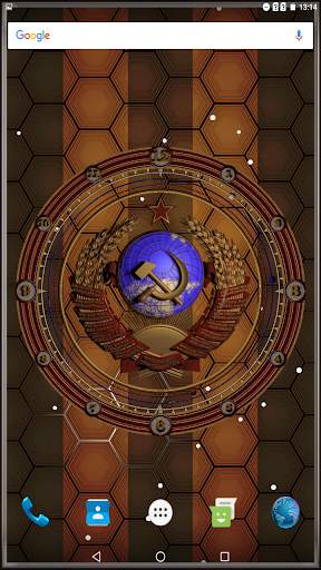 USSR Clock Live Wallpaper screenshot 1