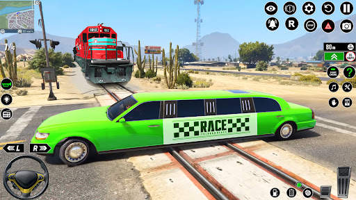 Limousine Taxi Driving Game screenshot 23