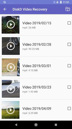DiskD Video Recovery screenshot 1